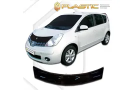 Дефлектор капота темный (мухоотбойник) EGR Nissan Note E11 '06-09 (Ниссан Ноут E11)