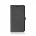 Чехол-книжка DF для Infinix Note 12 Black (боковая)